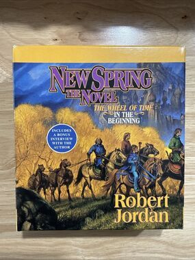 New Spring Robert Jordan Wheel of Time Audiobook CD 11 Disc Complete Set